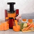 thumbnail image 3 of Omega Pure Press Cold Press, Vertical Low-Speed Juicer, in Red (VSJ843QR), 3 of 11