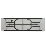 Lifetime 8-Foot Commercial Grade Folding Table, White Granite (22980)