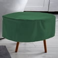 thumbnail image 2 of Cubierta a prueba de polvo para mesa redonda y sillas Unique Bargains 1 pieza verde, 2 of 5