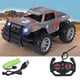 thumbnail image 1 of Coche todoterreno con control remoto de 4 vías | Juguete RC recargable para niños | Todoterreno con luces LED | Disponible en negro, azul, verde y gris, 1 of 6