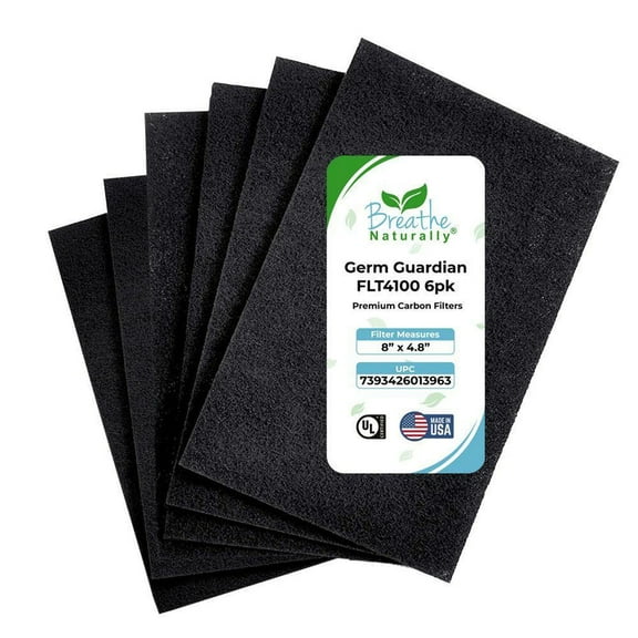 Germ Guardian FLT4100 Carbon Filter 6pk