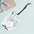 thumbnail image 5 of WIRESTER Set of 2pcs Acrylic Ready to Hang Ornament, Hanging Ornaments for Christmas Tree Holidays Party Home Office Decoration Gift - Animal Black Silkie Chicken & Animal White Silkie Chicken, 5 of 7