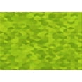 thumbnail image 1 of Ahgly Company Machine Washable Indoor Rectangle Transitional Aloe Vera Green Area Rugs, 5' x 8', 1 of 7