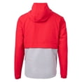 thumbnail image 3 of Men's Cutter & Buck Red Kansas City Chiefs Charter Eco Recycled Anorak Half-Zip Jacket, 3 of 3