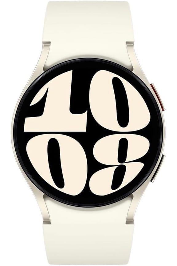 Pre-Owned Samsung Galaxy Watch 6 (Wifi + 4G LTE) 40mm Gold Aluminum Cream Sport Band