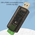 thumbnail image 3 of USB RS485 Converter, USB To RS485 Converter Adapter Long Distance Transmission Prevent Overcurrent Non Static Low Power Consumption  for Printers, 3 of 7
