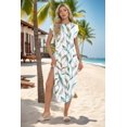 thumbnail image 4 of Vestido largo de vacaciones en la playa HimOne 2025 con bolsillos, 4 of 5