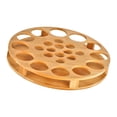 thumbnail image 3 of Abbracc Beer Glass Tray Glassware Storage 12 Holes Metal Organizer Glass Holder Tray, 3 of 9