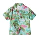 thumbnail image 1 of Gibobby blusas de vestir Niños formal Camiseta de manga corta con estampado de hojas para niños pequeños, estilo playero, para(Azul, 5-6 Años), 1 of 5