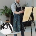 thumbnail image 4 of Artist Easel Stand, Anti Rust Metal Tripod Easel Folding Design  for Works Exhibition, 4 of 8