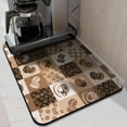 thumbnail image 3 of Coffee Bar Mat Accessories for Countertop Super Absorbent Anti-Slip Silicone Dish Drying Mats for Kitchen Counter Draining Pad Decor Gift Fit Coffee Maker Coffee Pot Espresso Machine 24inx18in, 3 of 6