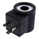 thumbnail image 1 of 12V DC 1/2' Solenoid Valve Coil 6306012 compatible with Hydraforce 3 Prong DIN Connector 08 Series, 1 of 4