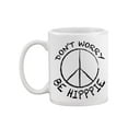 thumbnail image 1 of Don't Worry Be Hippie Mug - SPIdeals Designs,, 1 of 4