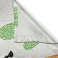 thumbnail image 3 of Ambesonne Hipster Kitchen Curtains, Llama in Hat Smiling, 55"x39", Multicolor, 3 of 3