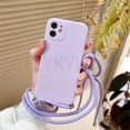 thumbnail image 1 of Funda de teléfono con cordón para Samsung Galaxy S21 S20 FE S23 Plus Note 20 S10 Plus S22 funda de silicona Ultra suave, 1 of 4