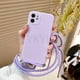 thumbnail image 1 of Funda de teléfono con cordón para Samsung Galaxy S21 S20 FE S23 Plus Note 20 S10 Plus S22 funda de silicona Ultra suave, 1 of 4