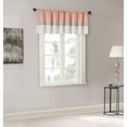 thumbnail image 3 of Amherst Polyoni Pintuck Window Valance Coral 50" x 18", 3 of 4
