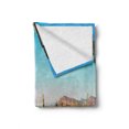 thumbnail image 2 of Saguaro Soft Flannel Fleece Throw Blanket, Earth Path with Giant Cactus Plants to the South American Desert Cactus Picture, Cozy Plush for Indoor and Outdoor Use, 70" x 90", Multicolor, by Ambesonne, 2 of 6