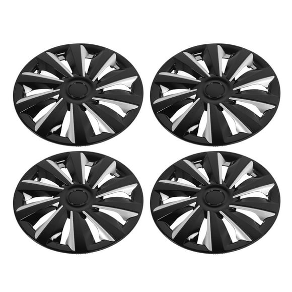 Wheel Hub Cap, 15 Inch Wheel Hub Caps Hubcap Wheel Cover Stylish 4Pcs for Vehicle