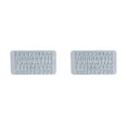 thumbnail image 1 of Wosthever Molde de silicona para dulces suaves con letras mayúsculas en inglés, molde artesanal para hornear Chocolate, gelatina, pastel, dulces, cocina, Type1 NO1 Wosthever CBP259503, 1 of 5