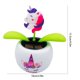 thumbnail image 3 of Energía Solar, Adornos Que Sacuden El Baile, Figura De Alféizar, Decoraciones Para Coche, Girasol, Vehículo, Oficina En Casa Advancent HA044867-04, 3 of 6