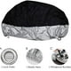 thumbnail image 5 of Funda Impermeable para Motocicleta Yesjoy XL Negro Plata Resistente al Agua y UV, 5 of 7
