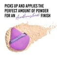 thumbnail image 3 of Salon Perfect Smooth & Set Soft Powder Puffs Face Makeup Triangle Sponge Applicators, Reusable, 6-Pack, 3 of 9