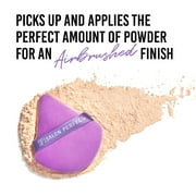 Salon Perfect Smooth & Set Soft Powder Puffs Face Makeup Triangle Sponge Applicators, Reusable, 6-Pack