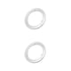 thumbnail image 4 of Bewildely Aluminum Alloy Round Rotating Turntable Bearing Silver White Table Type1 NO1, 4 of 6