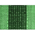 thumbnail image 1 of Ahgly Company Indoor Rectangle Abstract Emerald Green Modern Area Rugs, 8' x 12', 1 of 4