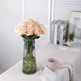 thumbnail image 2 of Artificial Silk Rose Flower Single Stem Lifelike Fake Rose for Wedding Bouquet Flower Arrangements Home Party Centrepiece Decoration, 10 Pieces (Champagne), 2 of 5