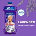 thumbnail image 5 of Mr. Clean 2X Concentrated Floor Cleaner, All Purpose Cleaner, Mop Soap, Lavender, 41 fl oz, 5 of 10