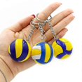 thumbnail image 3 of 2 llaveros deportivos creativos de voleibol, colgantes para fanáticos del juego., 3 of 5