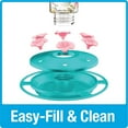 thumbnail image 6 of Nature's Way Bird Products DGHF2 Charming Peony Decorative Glass Hummingbird Feeder, 6 of 8