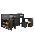 thumbnail image 1 of CorLiving Madison Collection All-in-One Single/Twin Size Loft Bed with Additional Storage and Desk, 1 of 4