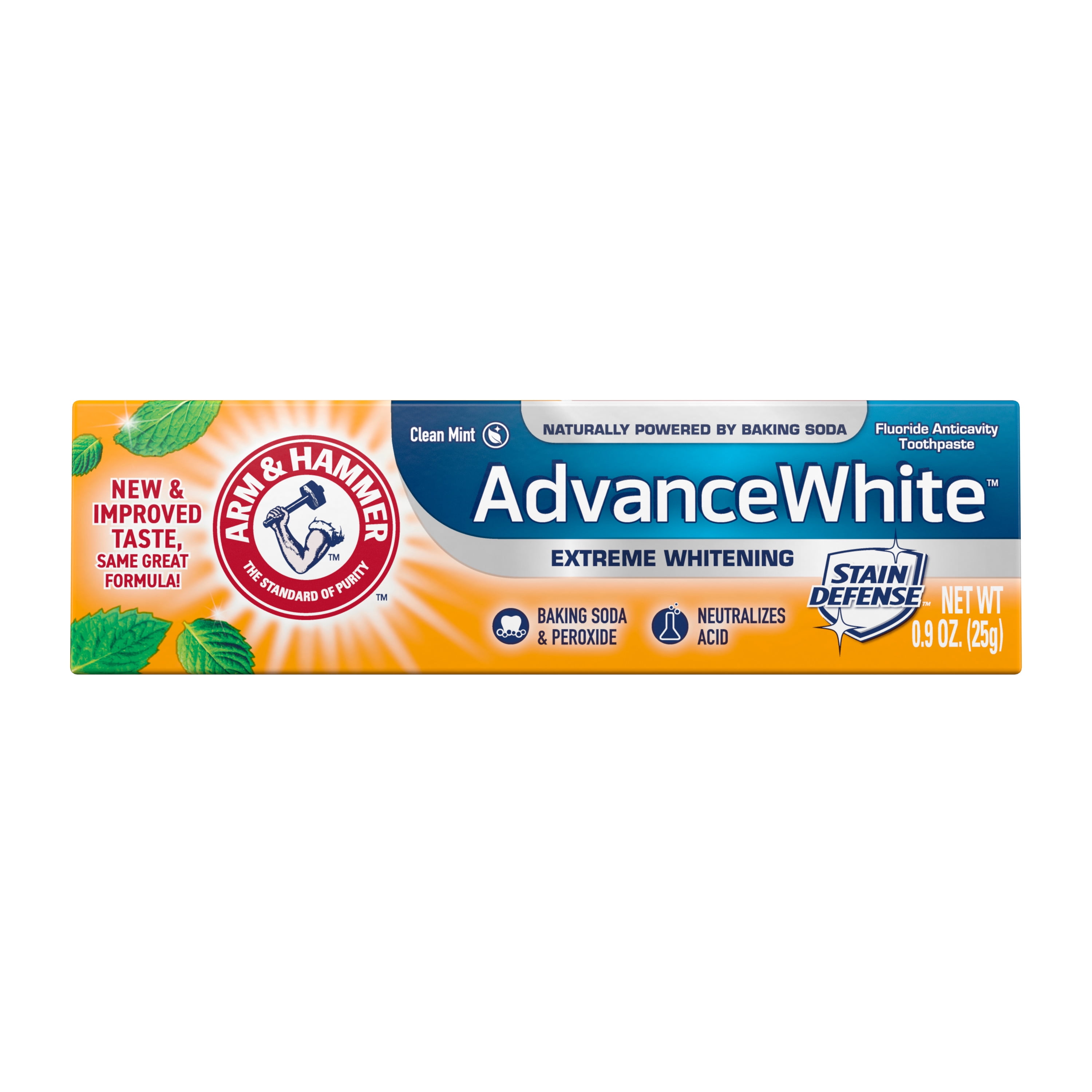 Arm & Hammer Advance White Extreme Whitening Toothpaste, 0.9 oz.