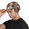 thumbnail image 3 of Naloa Maple colorful Soft Beanie Hat, Knit Beanie Daily Beanie in Fine Knit for Women Men Winter Travel, Outdoor, 3 of 7