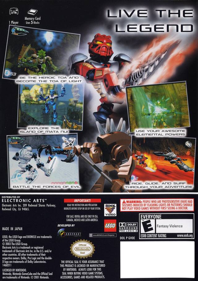 Bionicle: The Game - Nintendo GameCube