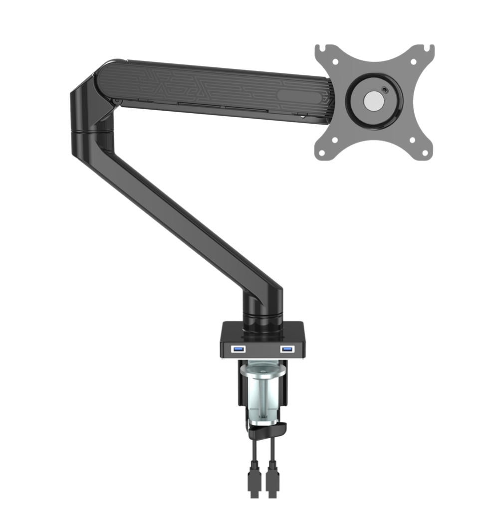 PrimeCables Fully Adjustable Monitor Mount Stand Desk Mount With Dual