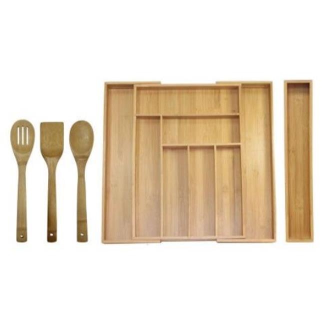 Oceanstar Design Kt1293 5 Piece Utensil Drawer Organizer Set