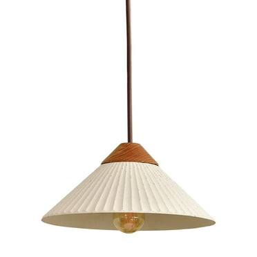EURI LIGHTING SUMMIT MOUNTAIN CONCRETE PENDANT Cream White