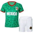 thumbnail image 4 of Unisex Kids Soccer Set Boys Soccer Shirts and Shorts Girls Soccer Outfit 2-13 Years, 4 of 5