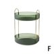thumbnail image 1 of Rotating makeup organizer with large capacity, cosmetic dresser holder dark green2 32*23*21.5*5cm, 1 of 5
