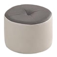 thumbnail image 3 of Elodie Petit Marchepied Repose-Pieds pour Chambre Entrée Appartement Gris et Beige, 3 of 8