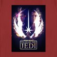 thumbnail image 2 of Women's Star Wars: Tales of the Jedi Epic Poster Graphic Tee Red X Large, 2 of 4