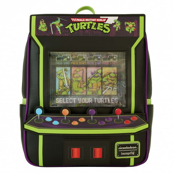TMNT 40th Anniversary Vintage Arcade Mini-Backpack Loungefly