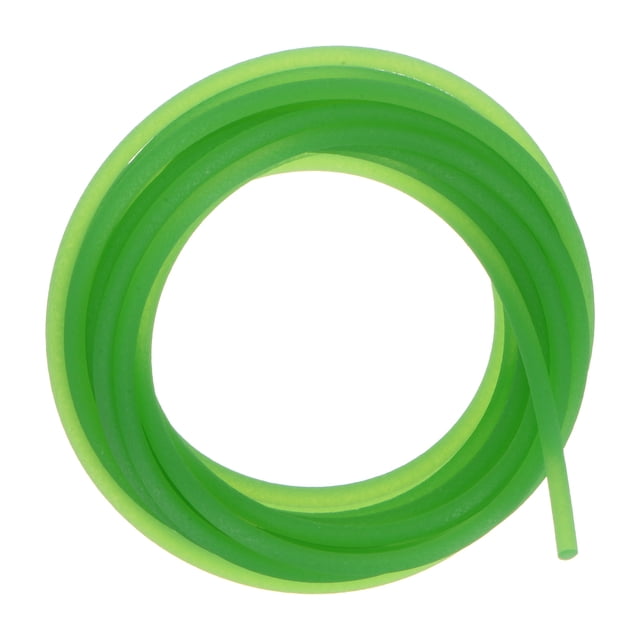 Unique Bargains Round Belts 2.5mm Dia 3 Meters Length Rough Surface PU Polyurethane, Green