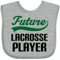 thumbnail image 3 of Inktastic Future Lacrosse Player Boys Baby Bib, 3 of 4