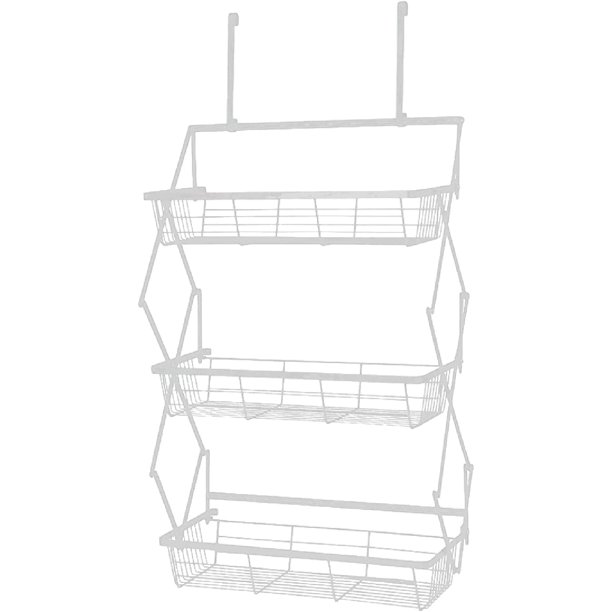 Organizeme Over The Door Storage Shelves Adjustable Pantry Organizer