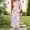 Purple, variant on DAETIROS Soft & Flowy Girls Floral Maxi Dress - Casual Short Sleeve Summer Sundress with Pockets for Kids Purple 4-14Y,Size 5 T